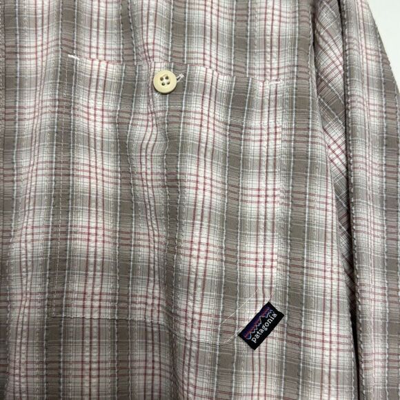 Patagonia Long Sleeve Plaid Button Down M - Picture 3 of 7